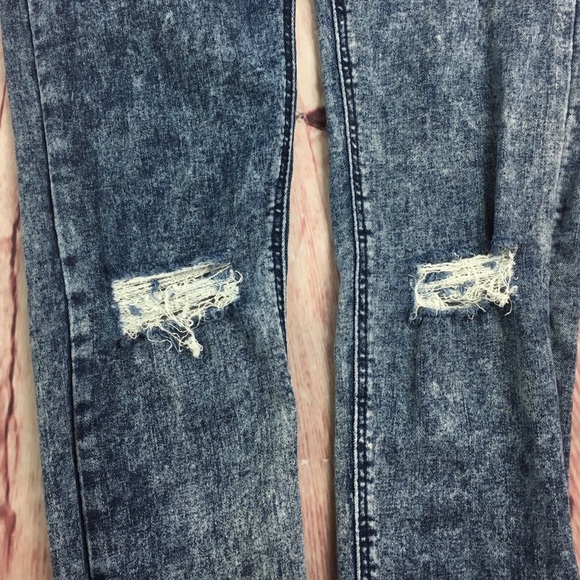 💸BERSHKA Basics Dept High Waist Skinny Jean sz 4 - Picture 2 of 8